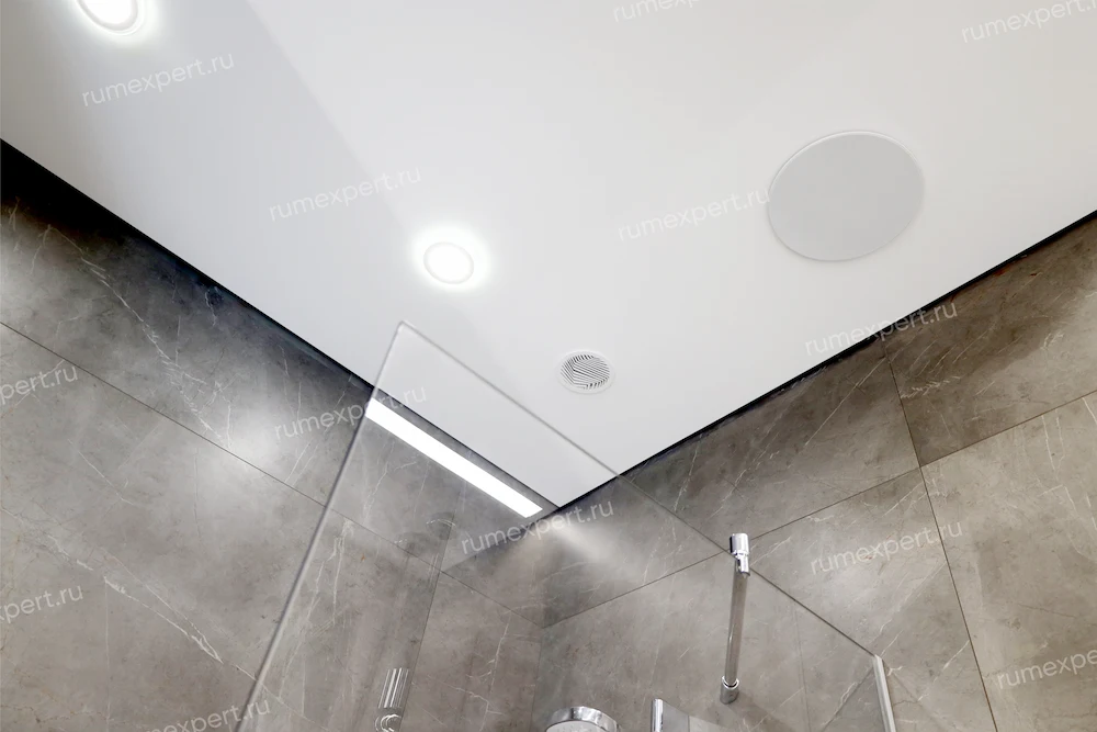 матовый натяжной потолок 1