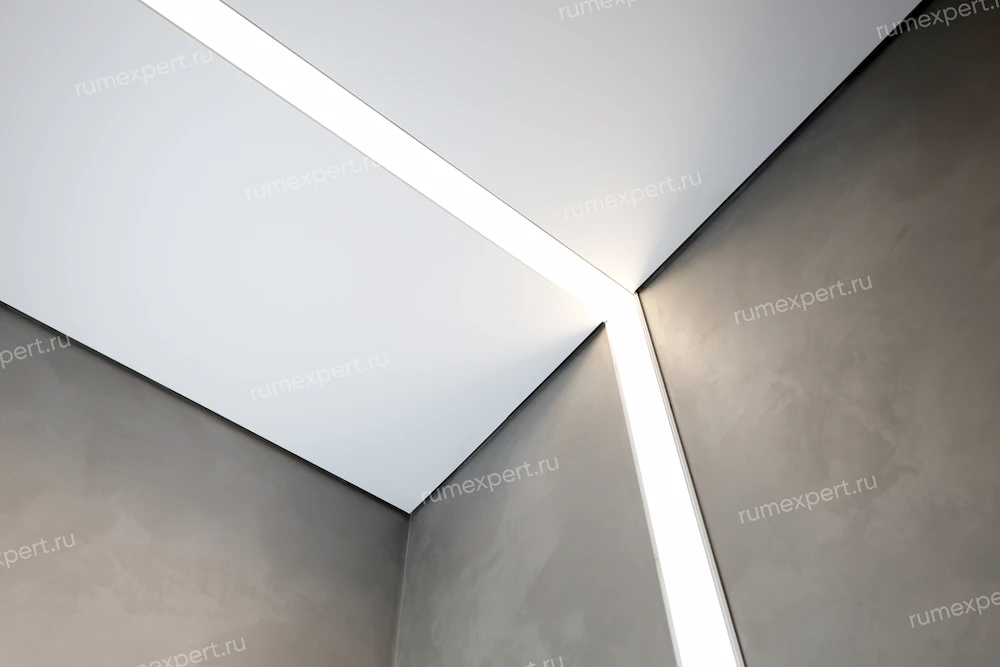 матовый натяжной потолок 5