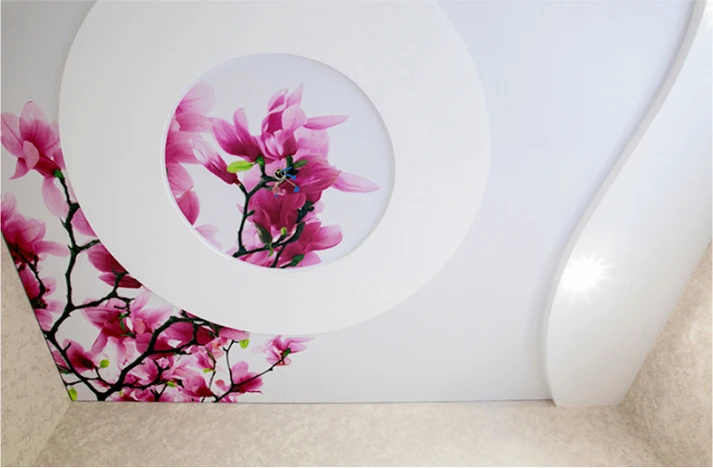 Натяжной потолок с фотопечатью 4