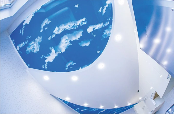 Натяжной потолок с фотопечатью 5