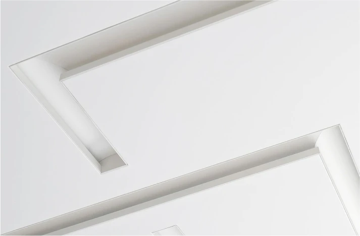 Тканевый натяжной потолок 1