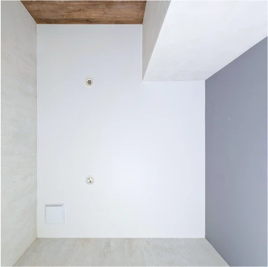 Пример установленного бесщелевого потолка 4049