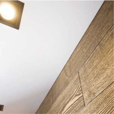 Пример установленного бесщелевого потолка 4052