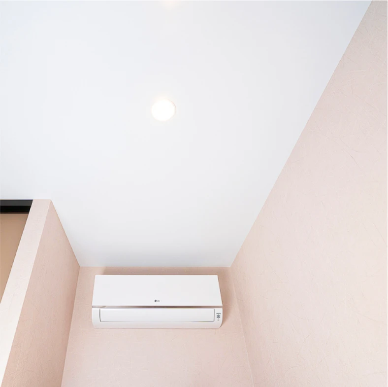 Пример установленного бесщелевого потолка 4058