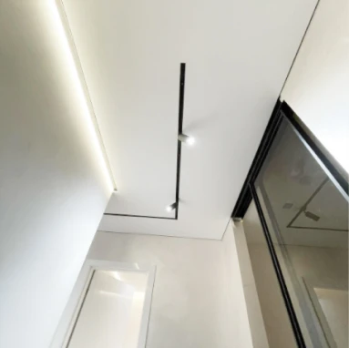 Пример натяжного потолка с полотном D-premium 4071