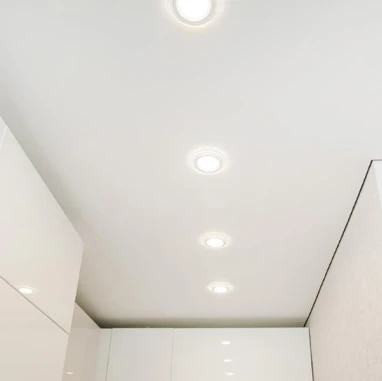 Пример натяжного потолка с полотном D-premium 4072