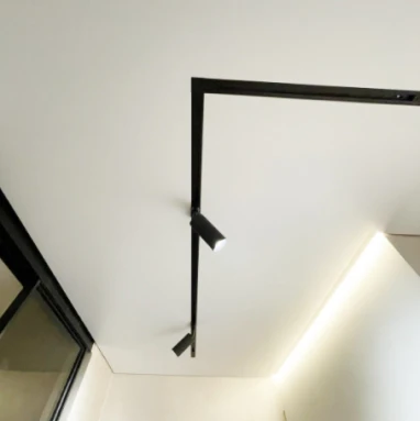 Пример натяжного потолка с полотном D-premium 4073