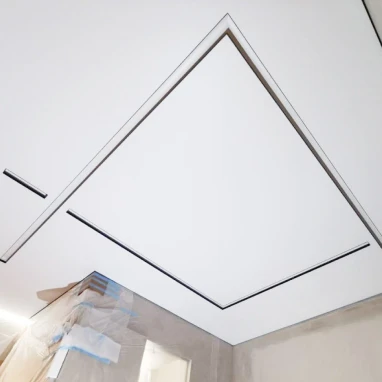 Установленные нами матовые натяжные потолки 4181