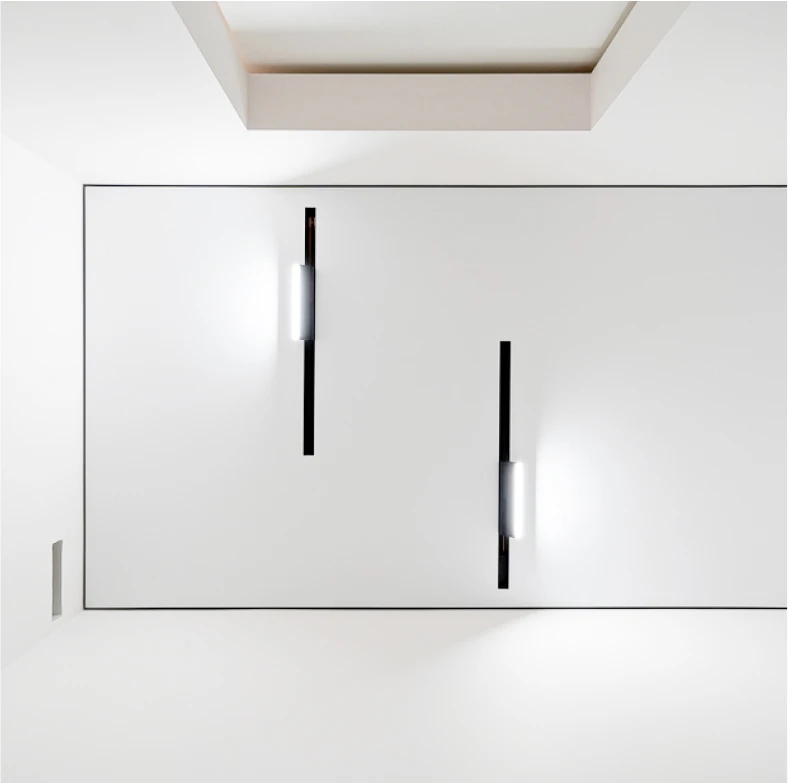 Пример установленного натяжного потолка 4267