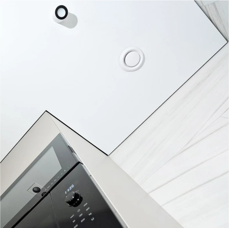 Пример установленного натяжного потолка 4268