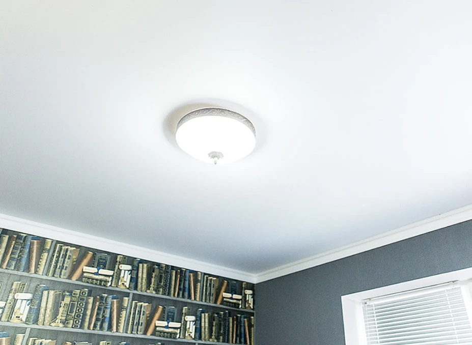 Недорогой натяжной потолок 4