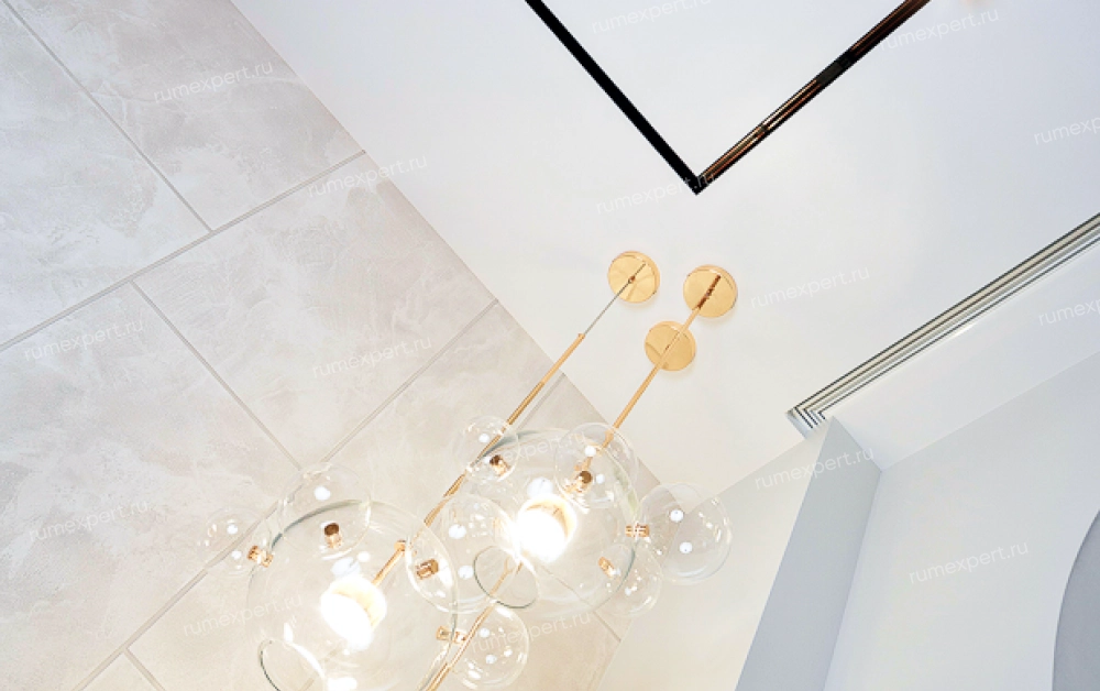 Бесщелевой натяжной потолок 2