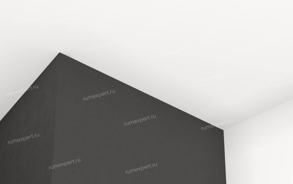 Бесщелевой натяжной потолок 1