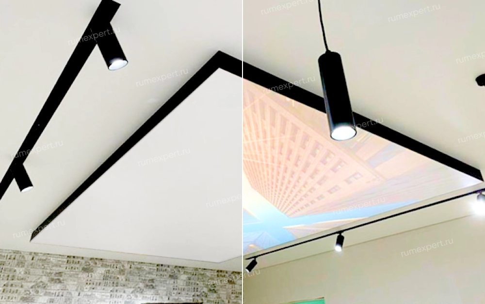 Натяжной потолок double_vision 2