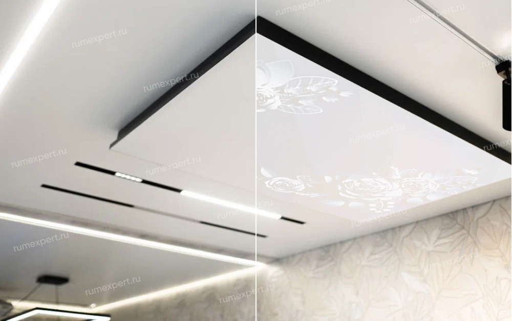 Натяжной потолок double_vision 4