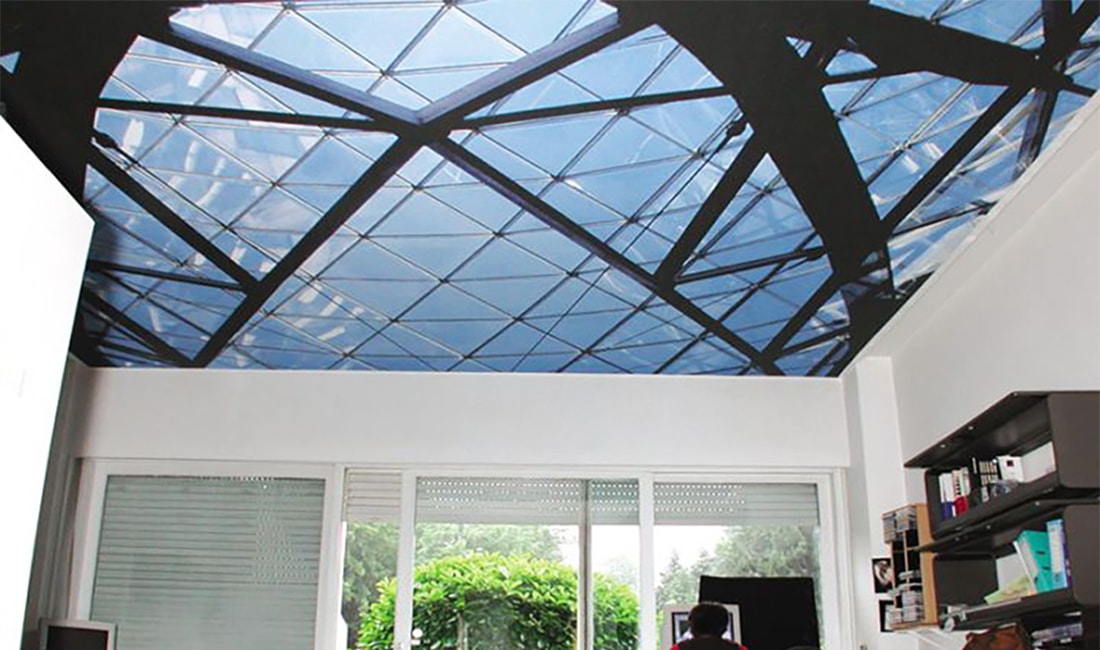 Натяжной потолок 3Д 6