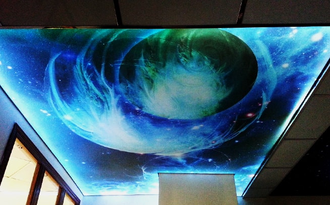 Натяжной потолок зведное небо 5