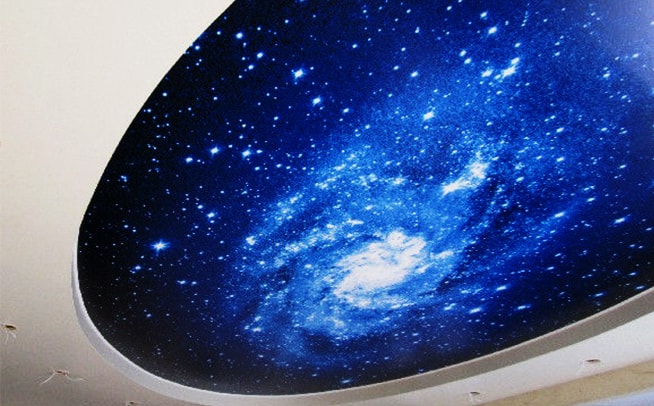 Натяжной потолок зведное небо 9