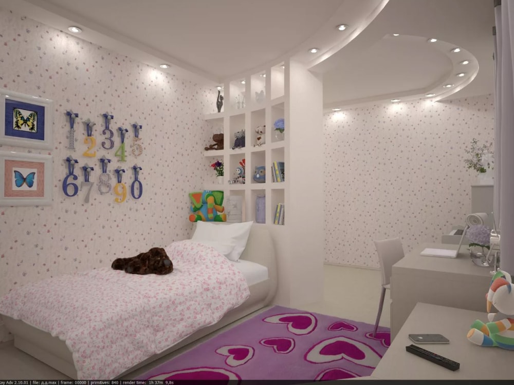 Шумоподавляющий натяжной потолок 2