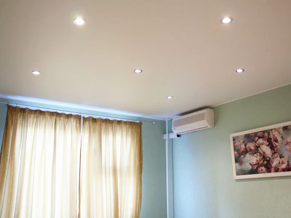 Шумоподавляющий натяжной потолок 5