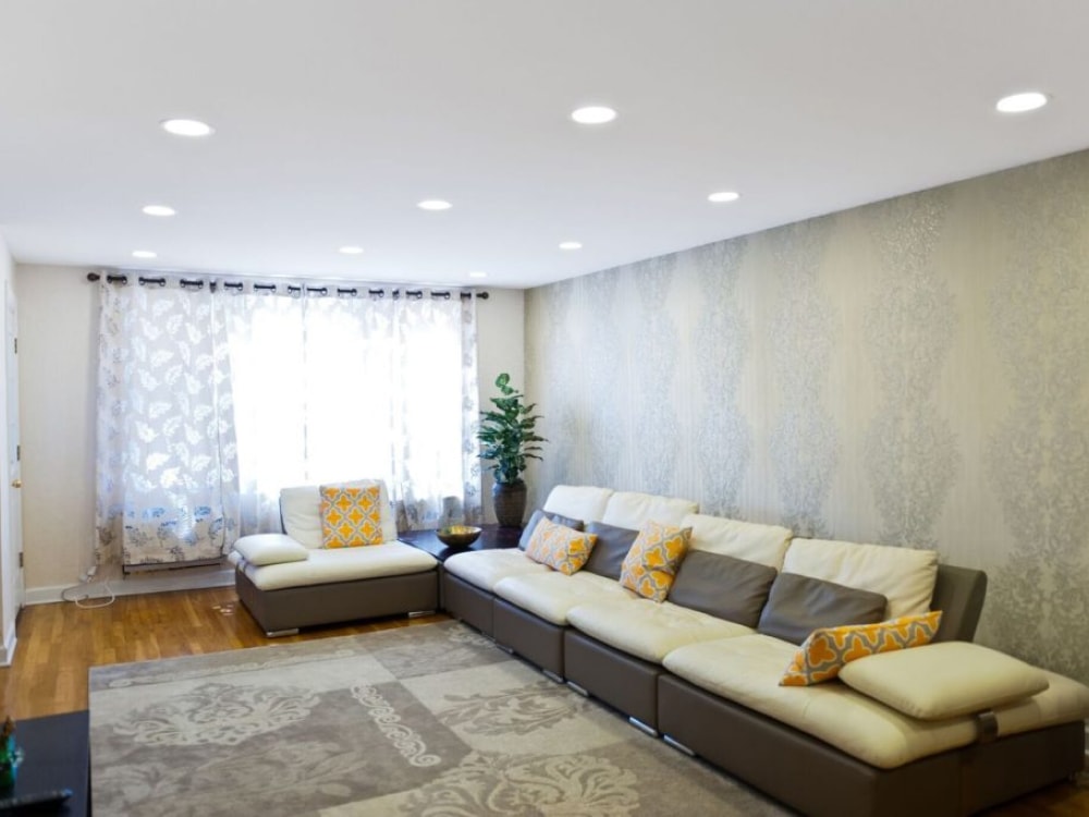 Шумоподавляющий натяжной потолок 7