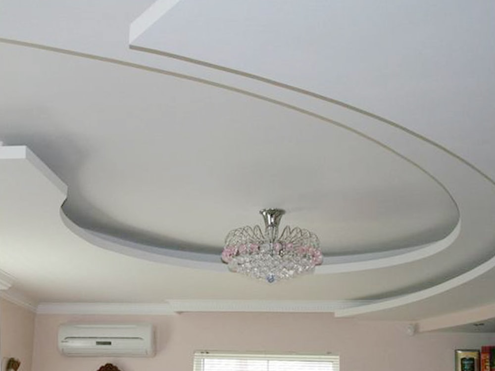 Многоуровневый натяжной потолок 1