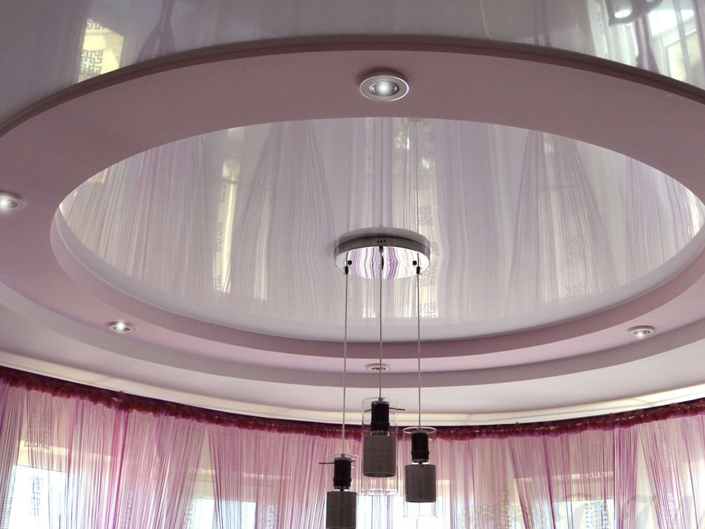 Многоуровневый натяжной потолок 3
