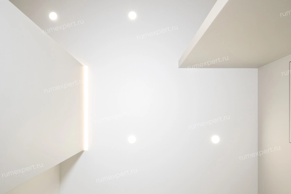 Бесщелевые натяжные потолки 3