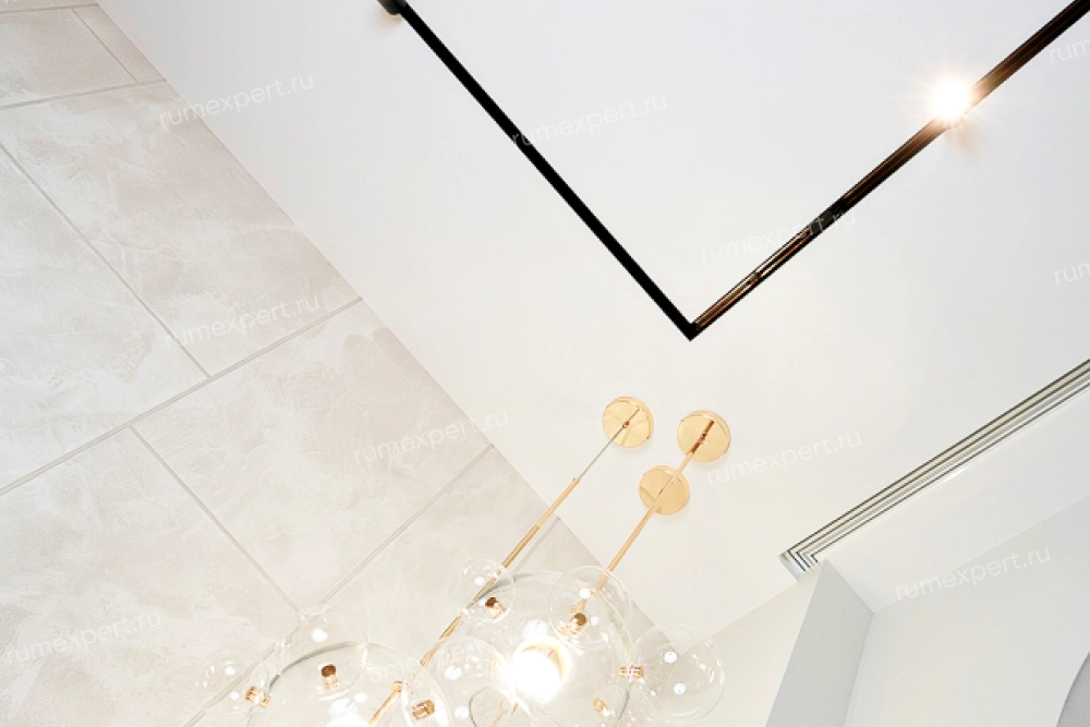 Бесщелевые натяжные потолки 5