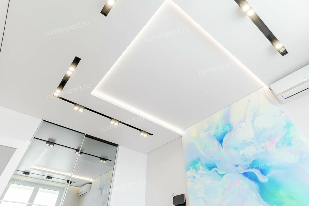 Матовые натяжные потолки 4