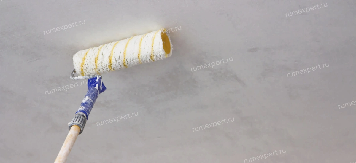 грунтовка потолка