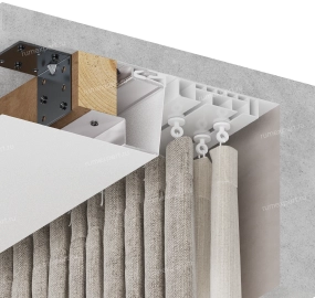 Установка с перегибом полотна