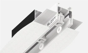 Схематичное изображение электрокарниза вид 1