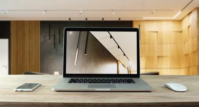 Картинка ноутбука с фото потолка