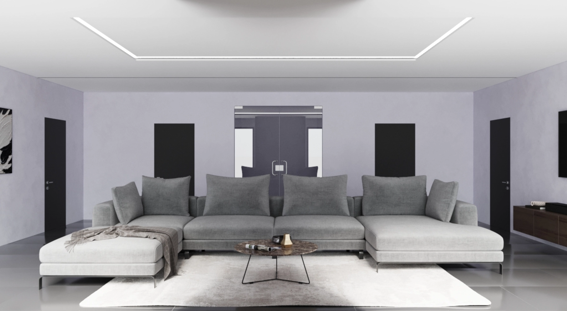 3d визуализация потолков