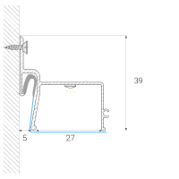 Чертёж профиля Flexy KONTUR 01
