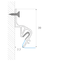 Чертёж профиля EURO 05