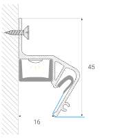 Чертёж парящего профиля FLY 01