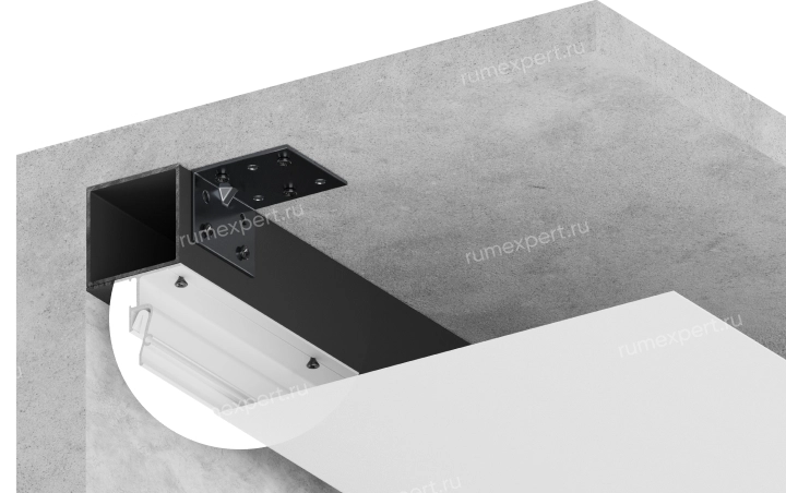 Парящий профиль Contour-Pro потолочный